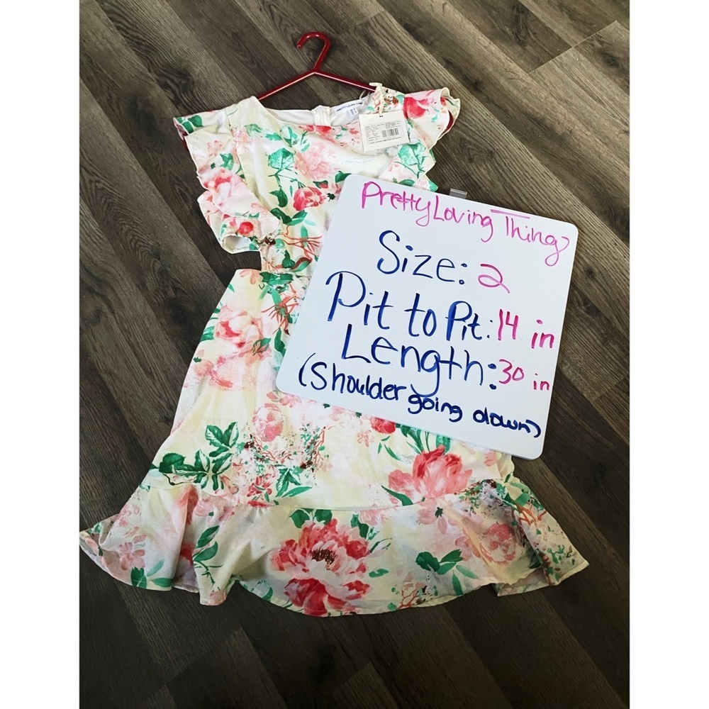 Floral Cut Out Dress - Picture 10 of 11